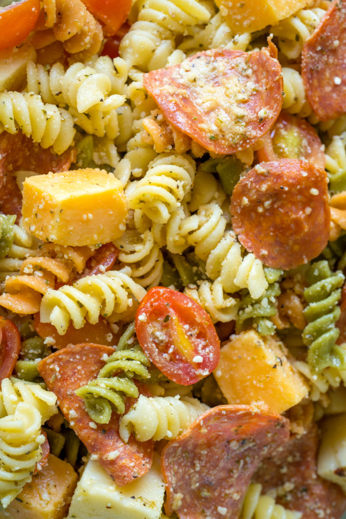 Pepperoni Pizza Pasta Salad – alldelish